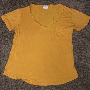 Yellow t-shirt
